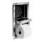Alfi Brand Polished Stainless Steel Recessed Shelf / Toilet Paper Holder Niche ABTPN88-PSS - alternate 6